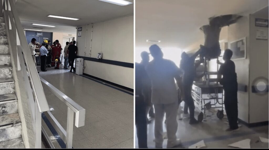 Ocho Persona Se Quedan Atoradas En Elevador Del Imss