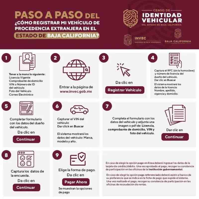 Inicia el censo de autos chocolate en Baja California TJNoticias