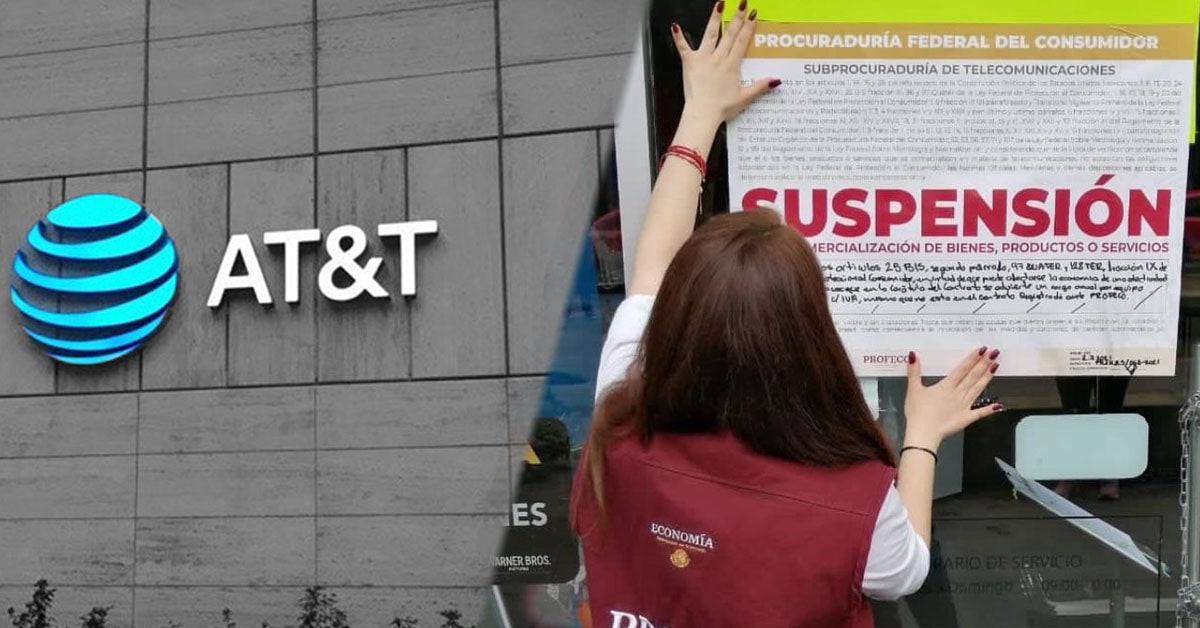 Profeco suspende servicios a AT&T por irregularidades