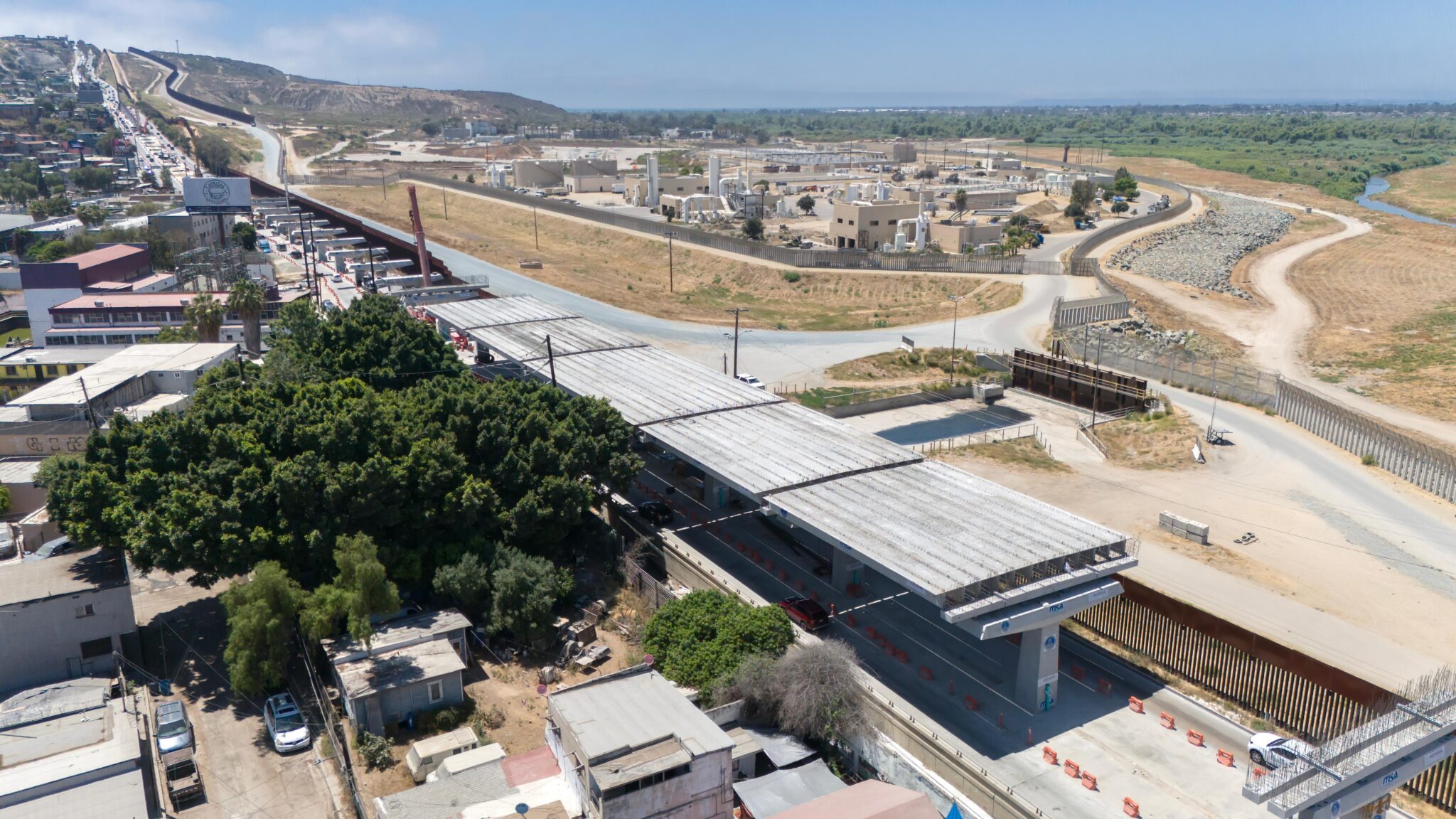 Así Se Ven Los Avances De La Garita Otay II Y El Viaducto Elevado